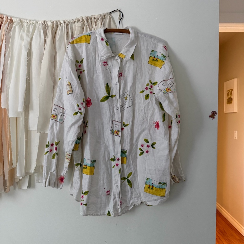 Vintage Hot Cotton by Marc Ware Button Up